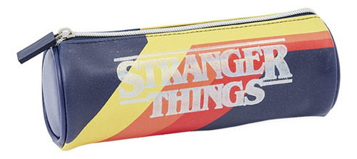 Stranger Things Cartuchera Tubo 1510246 Mooving Color Multicolor