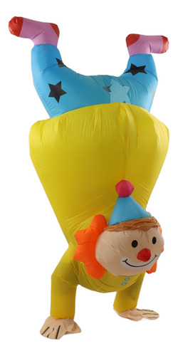 Disfraz De Payaso Inflable Para Adultos, De Pie, Para Hallow