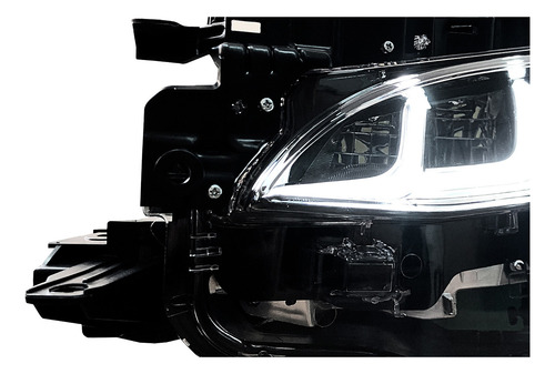 Par Farol + Seta Hilux Sw4 Led Drl 21 22 23 2024 Diamond