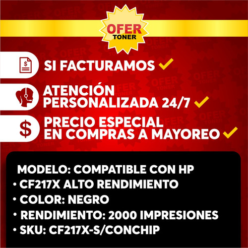 Toner 17x Con Chip Se Compatible Con Mf110