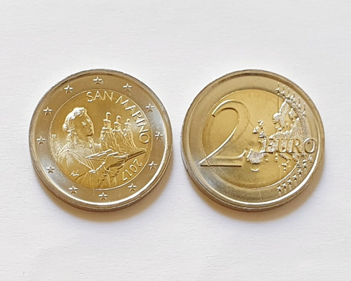 Monedas Mundiales : San Marino 2 Euros Año 2017