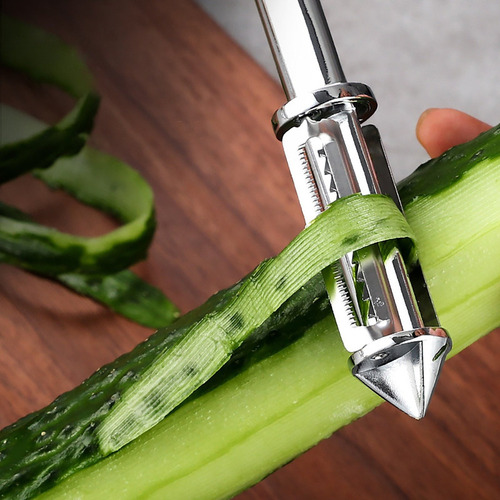 Ll Pelador De Verduras Y Frutas, Cinco En Uno, Rallador De