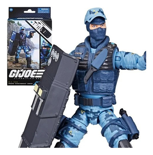 G.i. Joe Figures Classified Series Jason Shockwave Faria