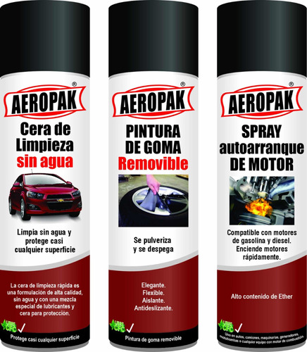 Pintura De Goma Removible Spray Aerosoles 450 Cc Ecológicos