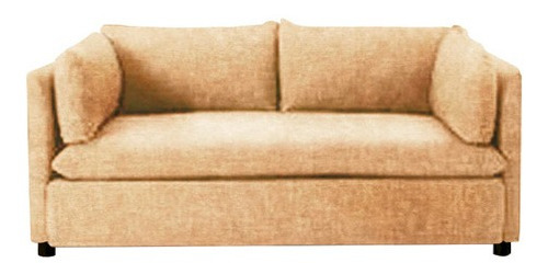 Love Seat Zhavia Haspe Beige Mueble Pieza Sala Sofa Sillon