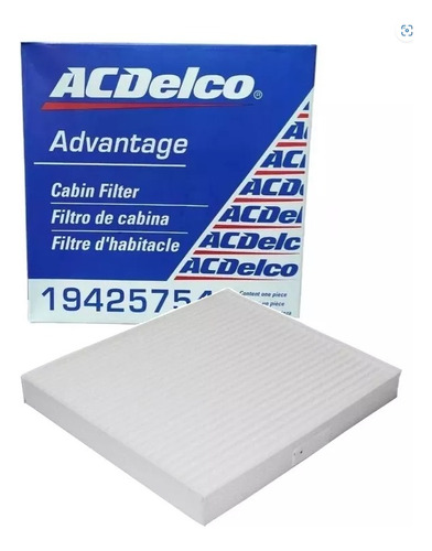 Filtro Cabina (polen) Aveo Ng 1.5 2018 A 2023 Acdelco