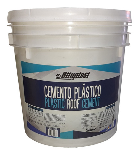 Cemento Plástico Bituplast Cuñete 4 Galones
