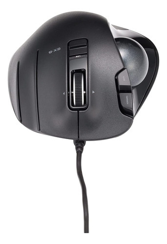 Mouse Elecom, 6 Botones/para Juegos/negro