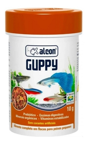 Ração Alcon Guppy 10g