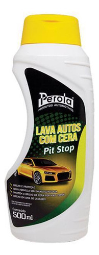 Lava Autos Com Cera Pit Stop 500ml - Pérola