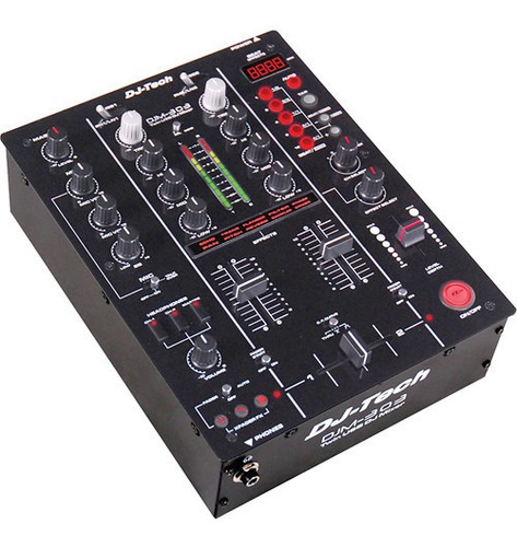 Dj-tech Djm-303 Twin Usb Dj Mixer (black)