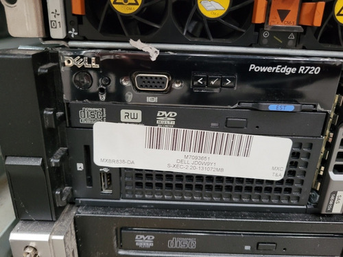 Servidor Dell Power Edge R720 128gb Ram, 2 Discos 146gb (Usado)