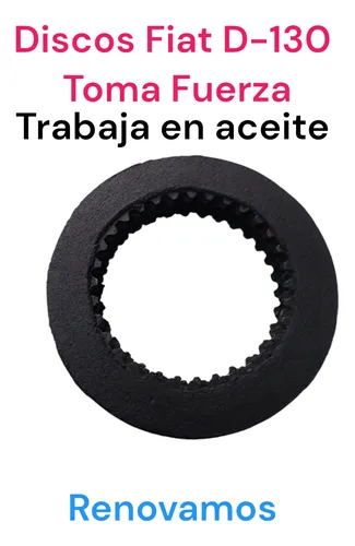 Discos Toma Fuerza Fiat D-130 (Reacondicionado)