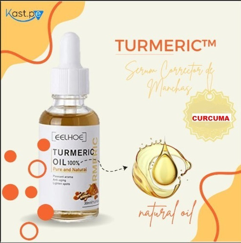 Corrector De Manchas Turmeric Oil Curcuma Serum