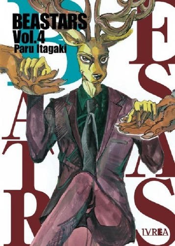 Manga Beastars Tomo 4 Editorial Ivrea Dgl Games & Comics