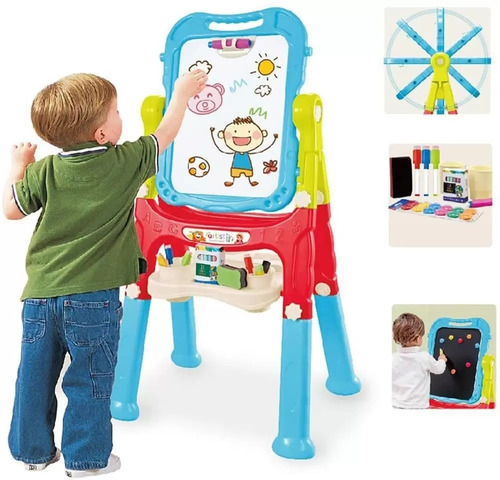 Lousa Mágica Play & Learn 2 Em 1 Studio Multikids - Br1214