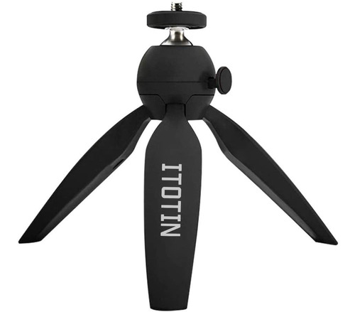 Mini Tripode Para Camara/celular Universal | Itotin / Negro