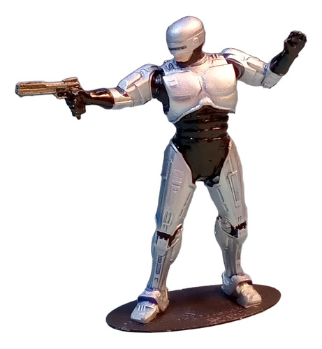 Figura Robocop 1:43 Impresión 3d Sla