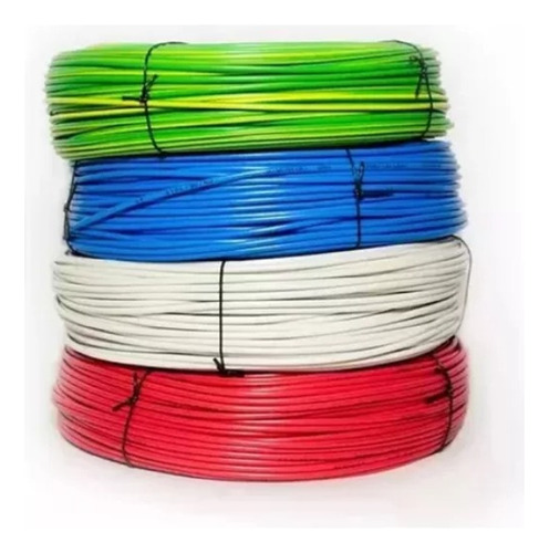 Cable 4mm Rollo 10 Metros Rojo Azul Tierra Diors Oferta Pf