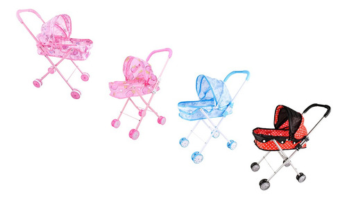 Carrito De Muñecas Blue Simulation