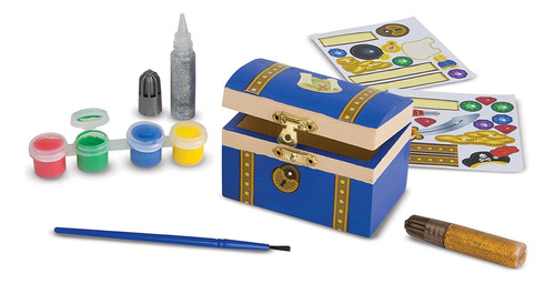 Kit De Manualidades Con Cofres Piratas