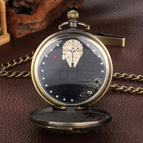 Reloj De Bolsillo Hombre Regalo Cumpleaños Navidad Día Del P Color