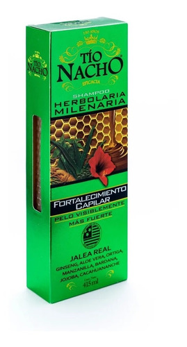 Tio Nacho Shampoo Herbolaria Fortalecedor Milenaria 415ml 