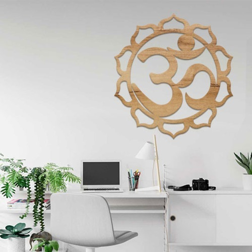 Cuadro Om 38 Cms, Terciado Eucaliptus