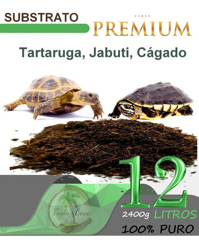 Substrato Terrario Chão De Floresta 12l Premium - Tudococo