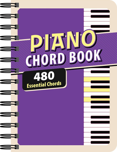 Libro Piano Chord Book: 480 Essential Chords - Nuevo