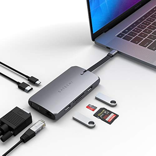 Adaptador Multipuerto Satechi Usb-c On-the-go - Concentrador