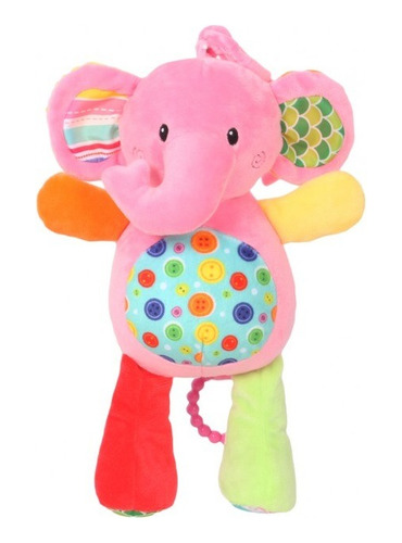 Cunero Peluche Musical Bebe Rosa Celeste Cuna Cochecito