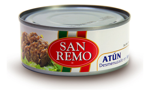 Atún Desmenuzado En Agua 160 Gr San Remo