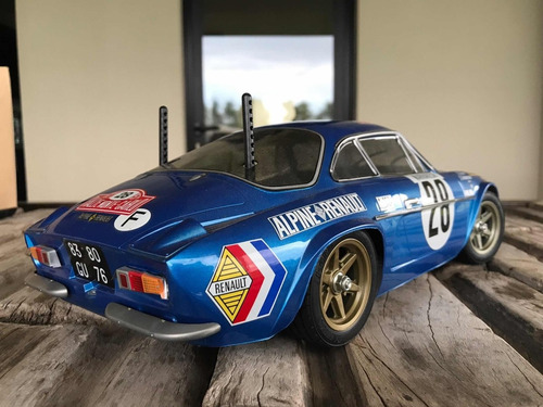 Imagen 3 de 9 de Auto Radiocontrol Tamiya Renault Alpine A110 Reliquia