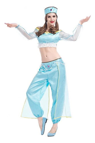 Disfraz De Princesa Jasmine, De Aladdin Lamp, De Anime E, Pa