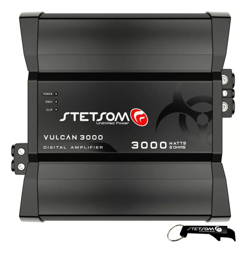 Modulo Stetsom Amplificador 3000w 2 Ohms 1 Canal Vulcan 3000
