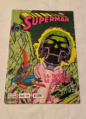 Cómic Trilogía De Brainiac, Editorial Vid, 1992 (Usado)