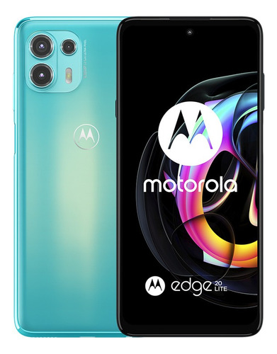Celular Moto Edge 20 Lite 6.7'' 6gb + 128gb Oled Liberado Color Verde - Excelente (Reacondicionado) (Reacondicionado)