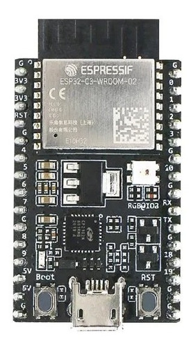 Esp32-c3-devkitc-02 Esp32-c3-wroom-02 Arquitetura Risc-v