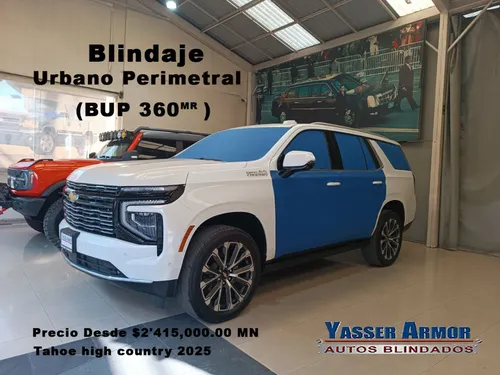 Blindada Tahoe High Country N 2+ B3 Plus Yasser Armor