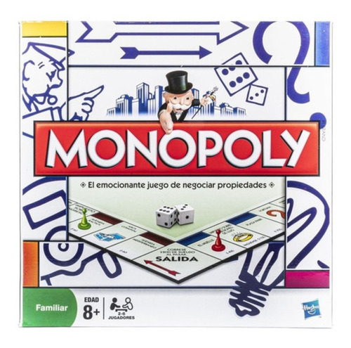 Juego De Mesa Monopoly Popular De Hasbro Envío Gratis