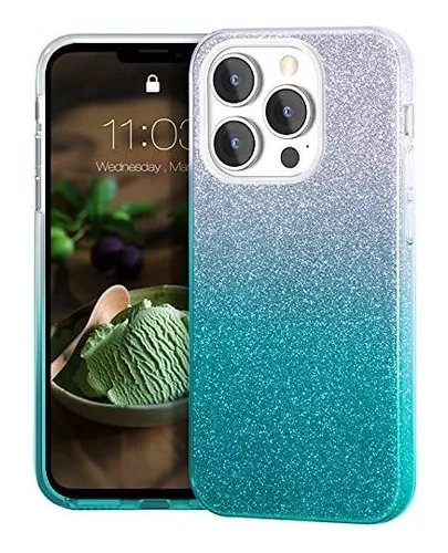 MATEPROX Funda Transparente Compatible con iPhone 13 Carcasa