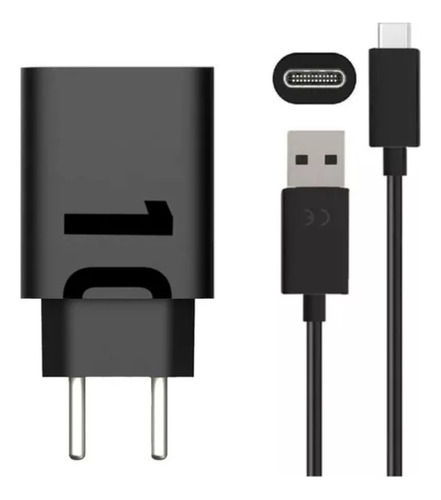 Cargador Original 10w Motorola + Cable  Usb Tipo C