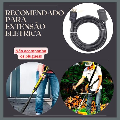 Cabo Pp 2x 0,75mm 10 Metros Reforçado Para Extensao Eletrica