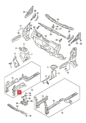 Parante De Radiador Der. Parte Externa Suzuki Celerio 10-15