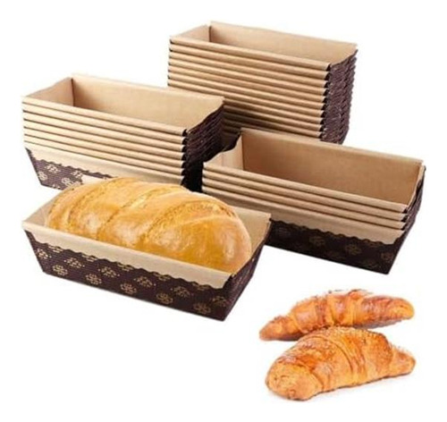 Paneles De Pan De Papel Kopida 25 Piezas De Papel Marrón De