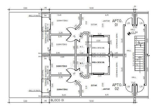 Cobertura Com 2 Dormitórios À Venda, 84 M² Por R$ 335.000,00 - Campestre - Santo André/sp - Co5279