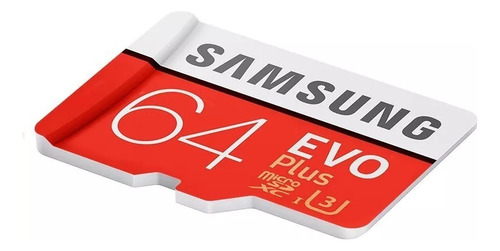 Cartão Samsung Micro Sd Evo 64gb 100mb/s Uhs-i U3 Lacrado