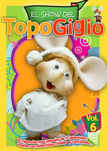 Dvd Topo Gigio Volumen 6