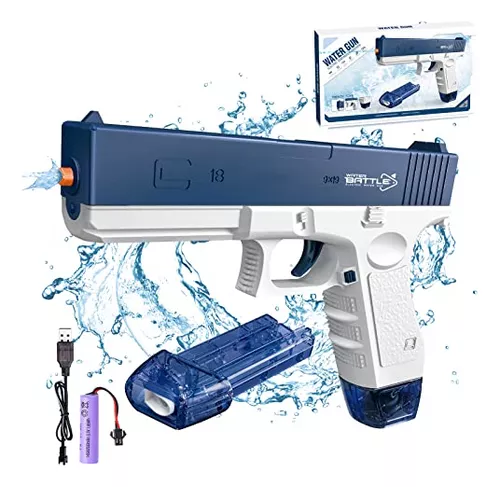 Arma Revolver Pistola de Agua Elétrica Electric Water Gun Shooting